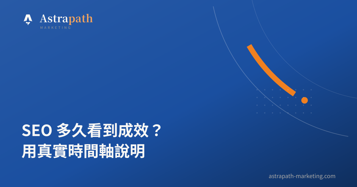 SEO 多久看到成效？用真實時間軸說明｜文章封面